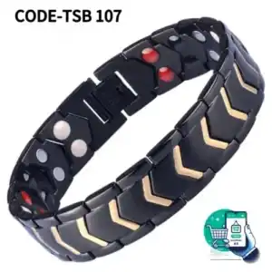 টাইটানিয়াম ম্যাগনেটিক ব্রেসলেট (TMB-07)