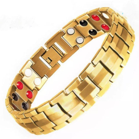 Titanium Double magnetic bracelet (TMB-19)